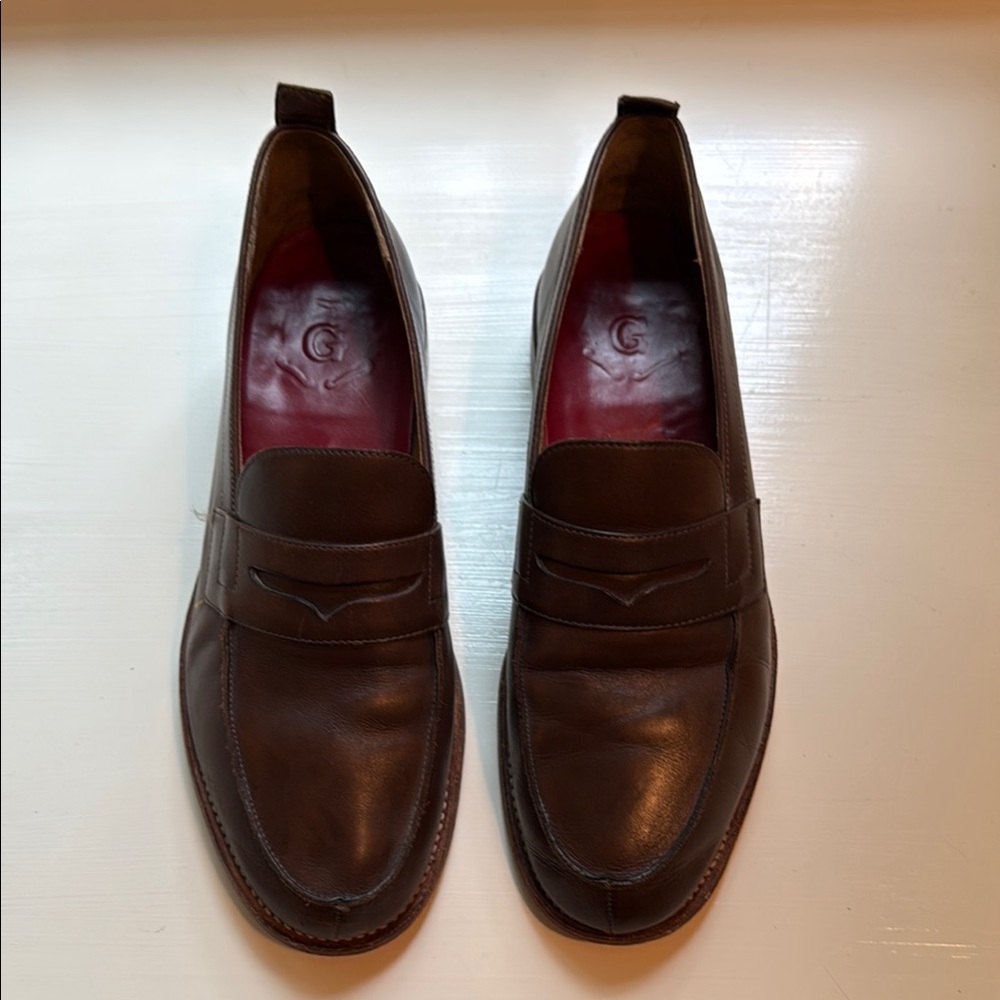 Grenson Brown Loafers Slip-On Elegance
